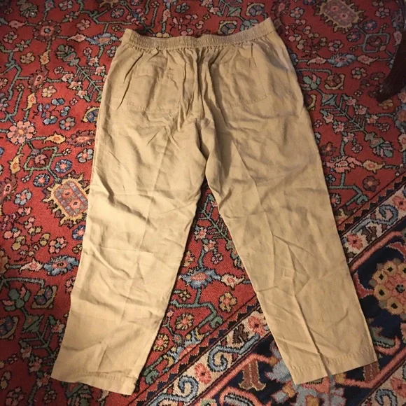 J. Crew tie waist seaside pants size L NWT - Picture 4 of 7